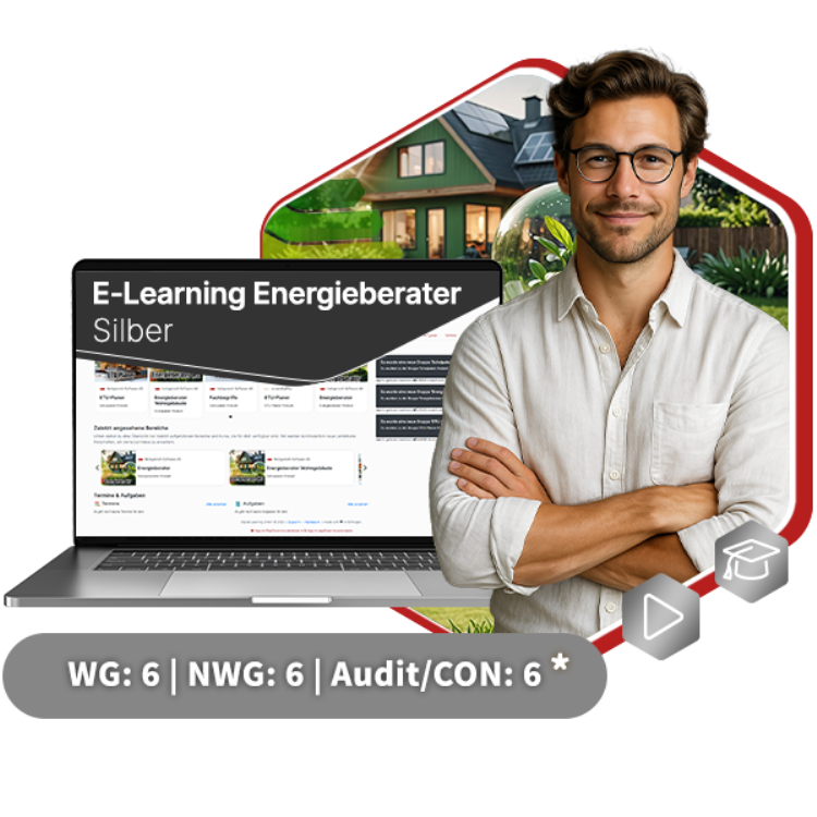 Nutzungsvertrag E-Learning Energieberater Silber