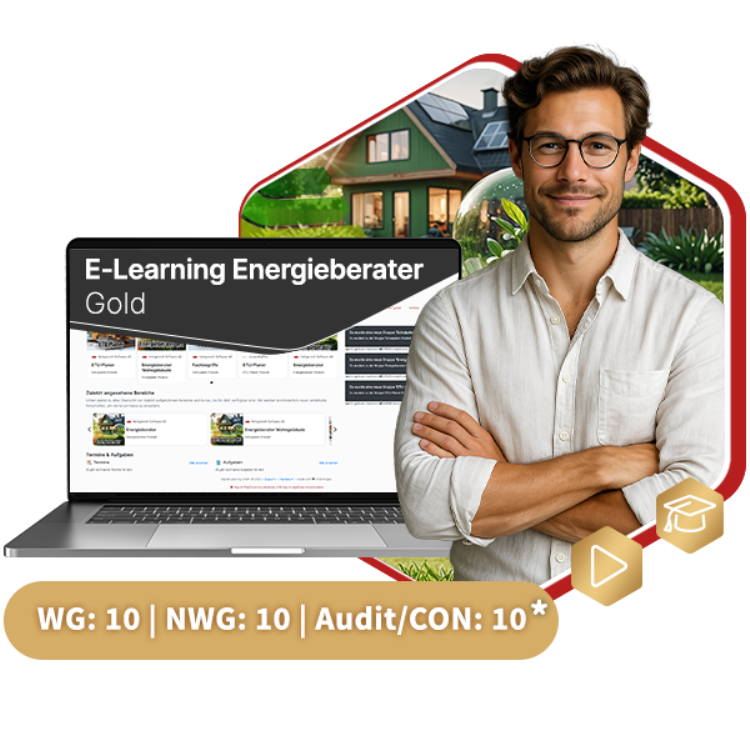 Nutzungsvertrag E-Learning Energieberater Gold