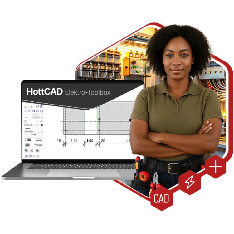 HottCAD E - Elektro-Toolbox Vollversion