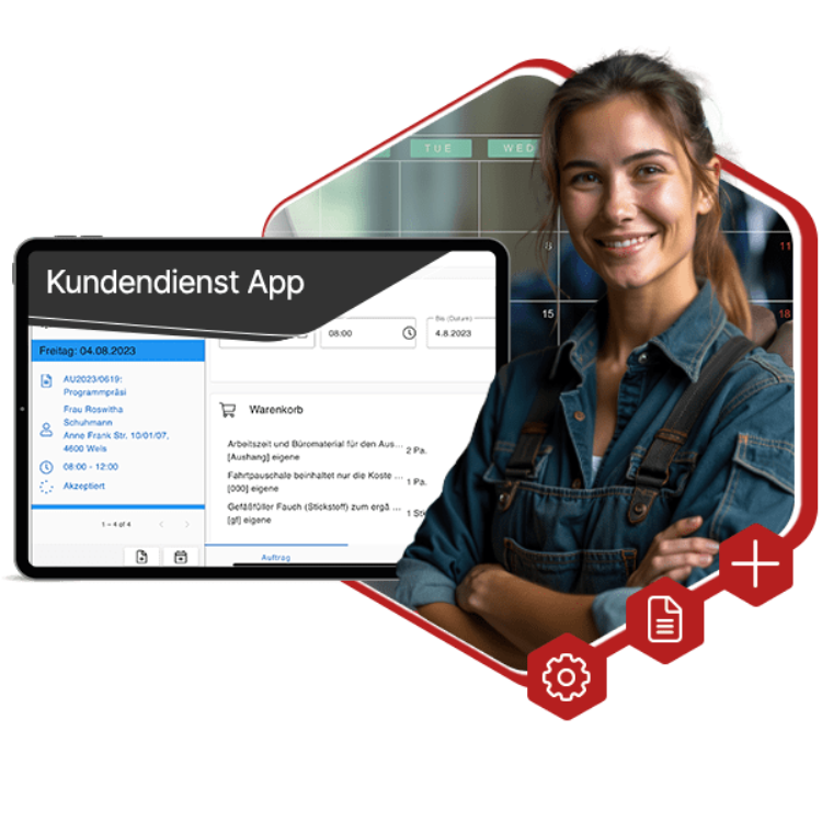 Nutzungsvertrag Kaufmann App Kundendienst