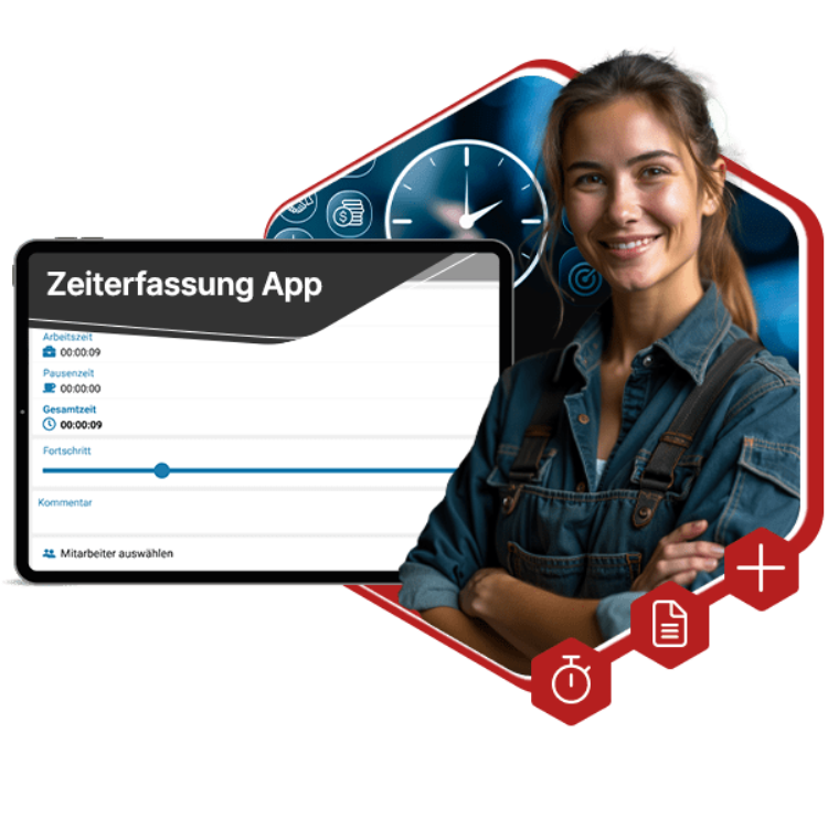 Kaufmann App Zeiterfassung